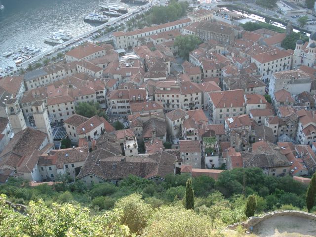 Zdjęcia: Kotor, Boka Kotorska, Kotor z góry, CZARNOGÓRA Zdjęcia: Kotor, Boka Kotorska, Kotor z góry, CZARNOGÓRA
