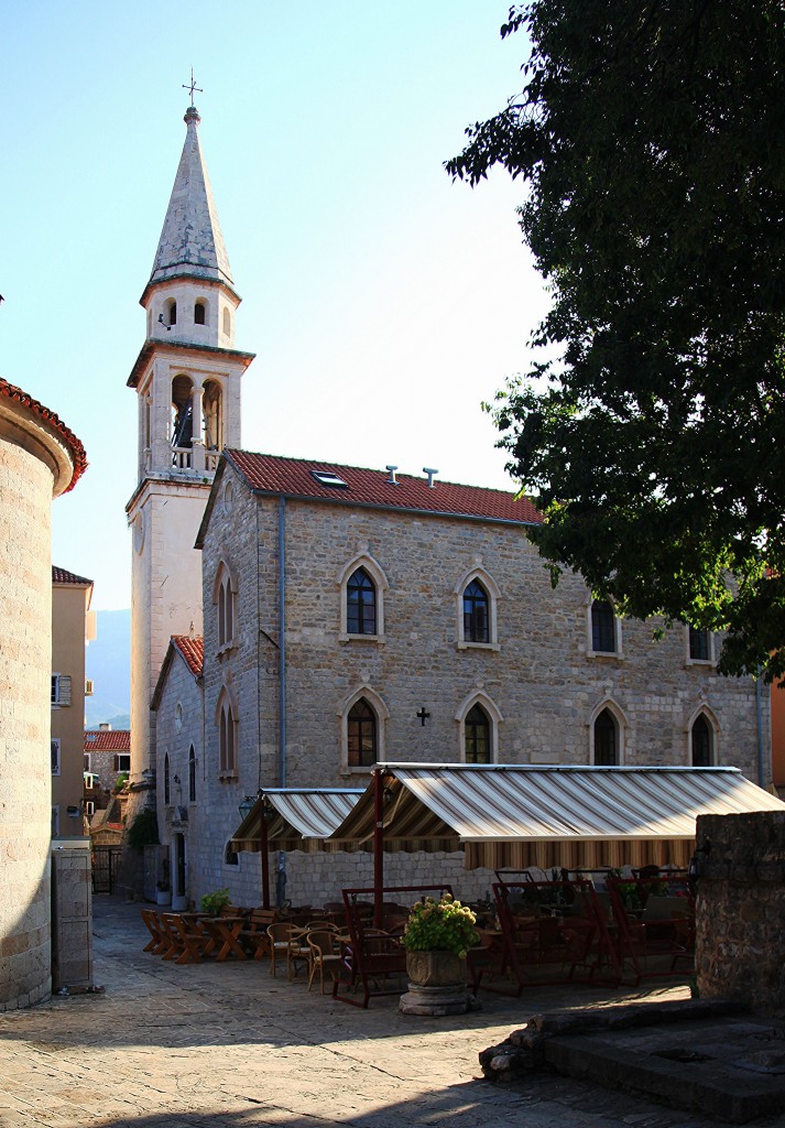 Zdjęcia: Stare Miasto, Budva , Kościół św. Jana, CZARNOGÓRA Zdjęcia: Stare Miasto, Budva , Kościół św. Jana, CZARNOGÓRA