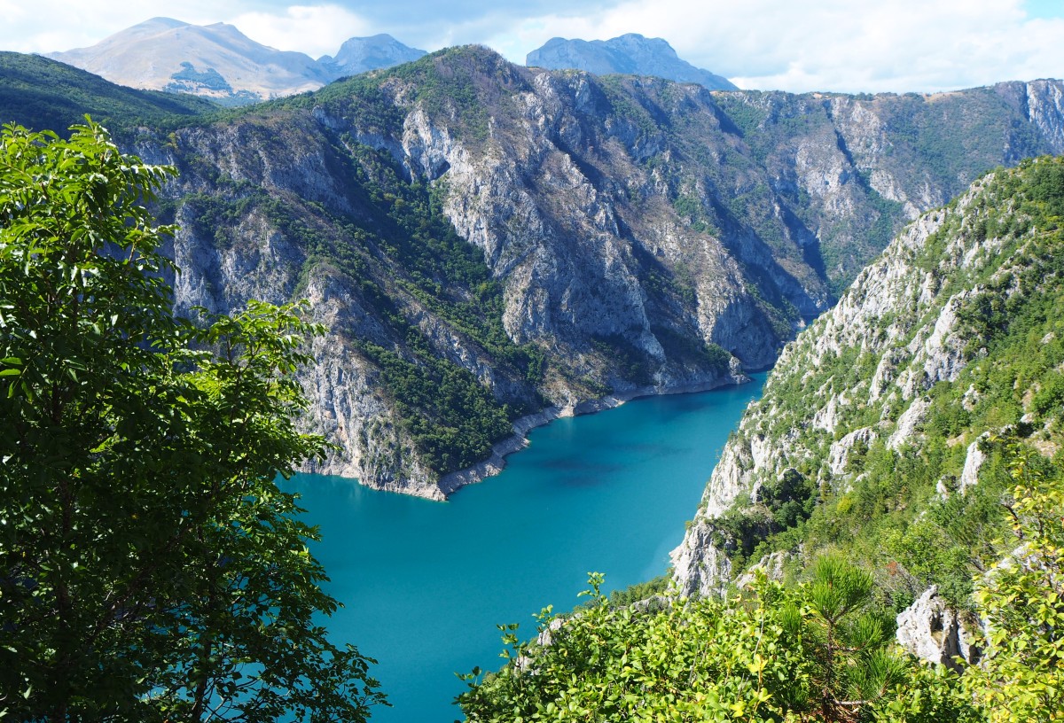 Zdjęcia: Nature Park Piva, w kanionie Pivy..., CZARNOGÓRA Zdjęcia: Nature Park Piva, w kanionie Pivy..., CZARNOGÓRA