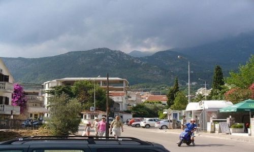 Zdjecie CZARNOGRA / nad morzem / Budva / Ulica w centrum Budvy