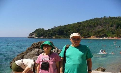 Zdjecie CZARNOGRA / nad morzem / Budva / My nad brzegiem morza