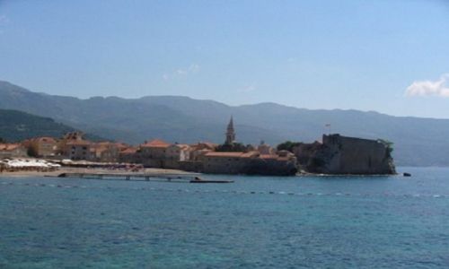 Zdjecie CZARNOGRA / nad morzem / Budva / Panorama starwki Budvy