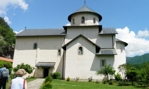 Zdjęcie CZARNOGÓRA / - / Monastyr Moraca / Cerkiew Wniebowzięcia NMP