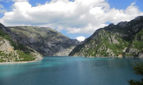Zdjecie CZARNOGRA / pnocna Czarnogra / Trasa Foce - Niksic / zapora na Pivie