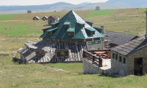 Zdjcie CZARNOGRA / P.N. Durmitor / okolice abljaka / grska architektura Durmitoru