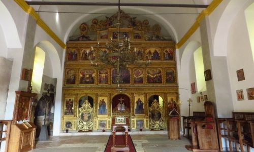 Zdjcie CZARNOGRA / wybrzee Czarnogry / okolice Petrovacu / klasztor Praskvica
