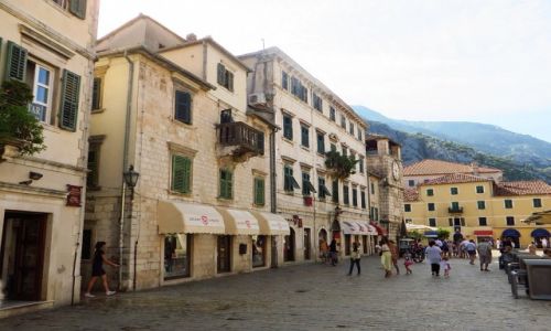 Zdjęcie CZARNOGÓRA / Boka Kotorska / Kotor / stare miasto