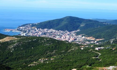 Zdjcie CZARNOGRA / pnocna Czarnogra / trasa Budva - P.N. Lovcen / panorama Budvy