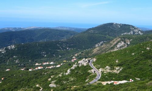 Zdjcie CZARNOGRA / pnocna Czarnogra / trasa Budva - P.N. Lovcen / droga do Cetinje