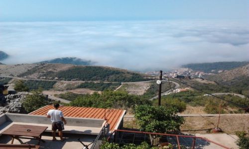 Zdjecie CZARNOGRA / Petrovac / Dom wujka / Petrovac z wysokoci 600m 