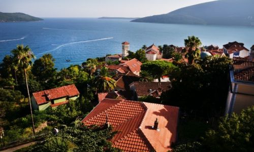 Zdjcie CZARNOGRA / Okolice  Zatoki Kotorskiej / Herceg Novi / Herceg Novi -Twierdza Kanli Kula