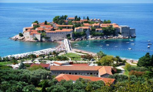 Zdjcie CZARNOGRA / Okolice Budvy / Sveti Stefan / Sveti Stefan