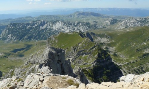 Zdjecie CZARNOGRA / Durmitor / Bobotov kuk / Bobotov Kuk - widok ze szczytu I