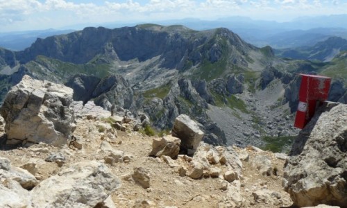 Zdjecie CZARNOGRA / Durmitor / Bobotov Kuk / Bobotov Kuk - widok ze szczytu II