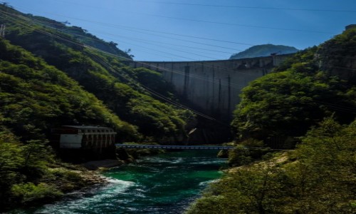 Zdjecie CZARNOGRA / okolice Durmitoru / Jezioro Piva / Zapora na Pivie
