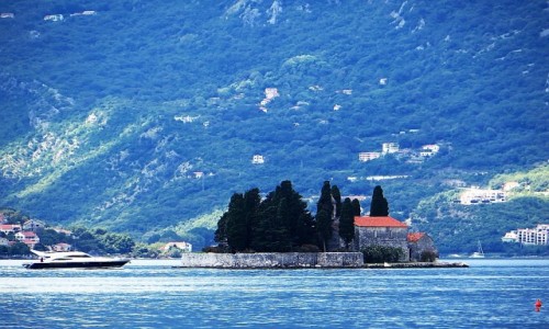 Zdjęcie CZARNOGÓRA / Boka Kotorska / Perast / wyspa św. Jerzego