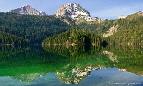 Zdjęcie CZARNOGÓRA / Durmitor / Czarne Jezioro / Zwierciadło