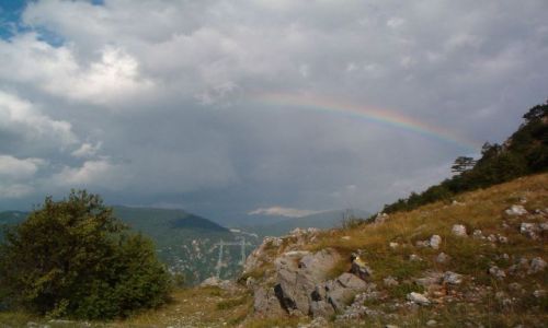 Zdjęcie CZARNOGÓRA / brak / Nocleg nad kanionem Tara / Po burzy.