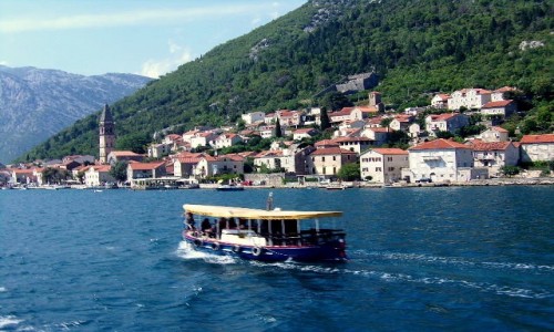 Zdjęcie CZARNOGÓRA / Boka Kotorska / Perast / Piękny Perast