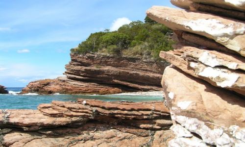 Zdjęcie CZARNOGÓRA / okolice Budwy / plaża crwena glawica / wybrzeże