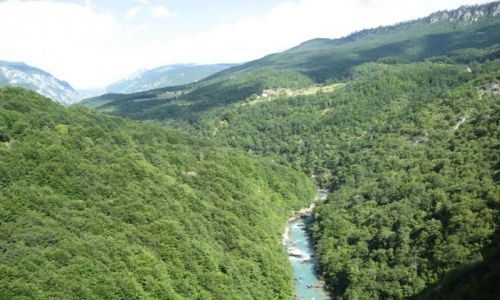Zdjecie CZARNOGRA / brak / Kanion na rzece Tarze / Rijeka Tara