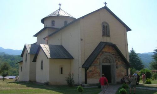 Zdjęcie CZARNOGÓRA / brak / Okolice kanionu rzeki Moraca / Prawosławny Monastyr Moraca