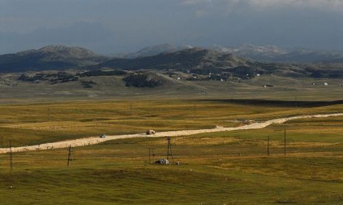 Zdjcie CZARNOGRA / Masyw Durmitor / okolice Zabljaka / budujemy drogi