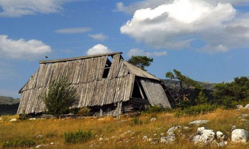 Zdjcie CZARNOGRA / Masyw Durmitor / rejon abljaka / chata w grach