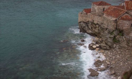 Zdjecie CZARNOGRA / Czarnogra / Budva / widok z cytadeli na stare miasto