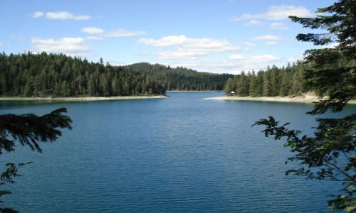 Zdjęcie CZARNOGÓRA / Durmitor / Zabljak - Crno Jezero / Jezioro w górach