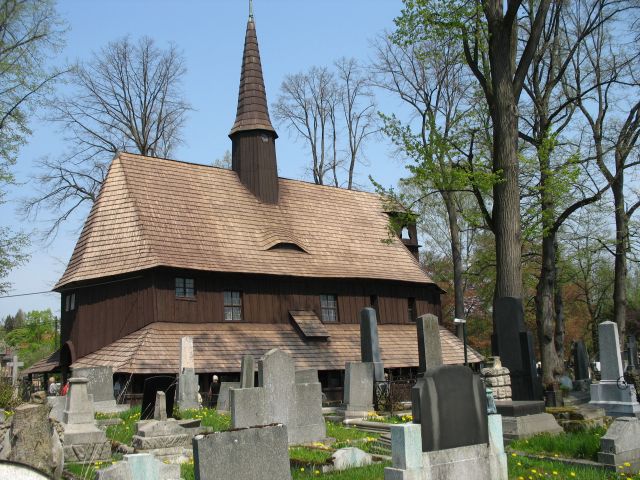 Zdjęcia: Broumov, drewniany kościółek, CZECHY Zdjęcia: Broumov, drewniany kościółek, CZECHY