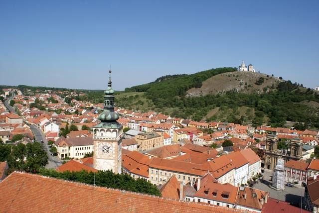 Zdjęcia: Mikulov, Morawy Południowe, Widok z zamku w Mikulovie, CZECHY Zdjęcia: Mikulov, Morawy Południowe, Widok z zamku w Mikulovie, CZECHY