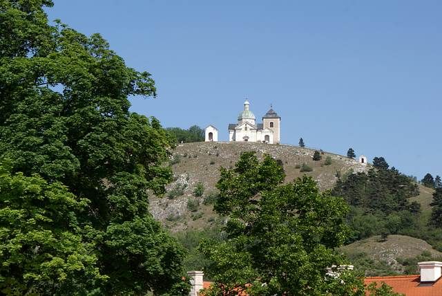 Zdjęcia: Mikulov, Morawy Południowe, Widok z zamku w Mikulovie, CZECHY Zdjęcia: Mikulov, Morawy Południowe, Widok z zamku w Mikulovie, CZECHY