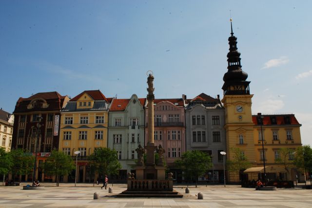 Zdjęcia: Ostrawa, Morawy, Masarykowo Namesti, CZECHY Zdjęcia: Ostrawa, Morawy, Masarykowo Namesti, CZECHY