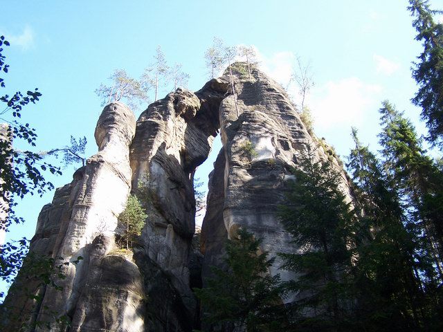 Zdjęcia: Adrspach, Adrspaskie Skały, Most Diabła, CZECHY Zdjęcia: Adrspach, Adrspaskie Skały, Most Diabła, CZECHY