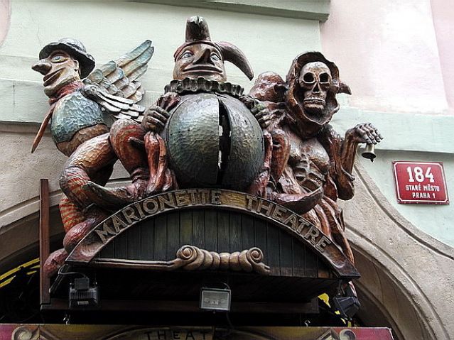 Zdjęcia: Praga, Teatr marionetek, CZECHY Zdjęcia: Praga, Teatr marionetek, CZECHY