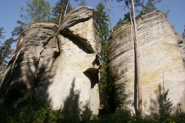 Zdjęcia: Adrszpaskie Skały, Skalne miasto, Siła natury, CZECHY Zdjęcia: Adrszpaskie Skały, Skalne miasto, Siła natury, CZECHY