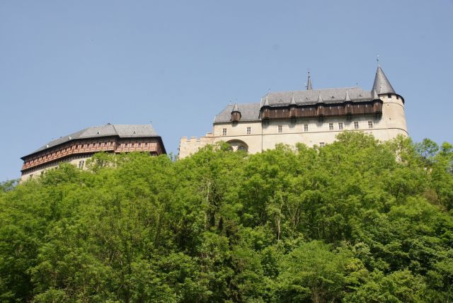 Zdjęcia: Karsztejn, okolice Pragi, Najpiękniejszy czeski zamek II, CZECHY Zdjęcia: Karsztejn, okolice Pragi, Najpiękniejszy czeski zamek II, CZECHY