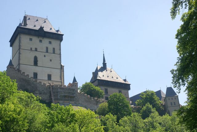 Zdjęcia: Karsztejn, okolice Pragi, Najpiękniejszy czeski zamek III, CZECHY Zdjęcia: Karsztejn, okolice Pragi, Najpiękniejszy czeski zamek III, CZECHY