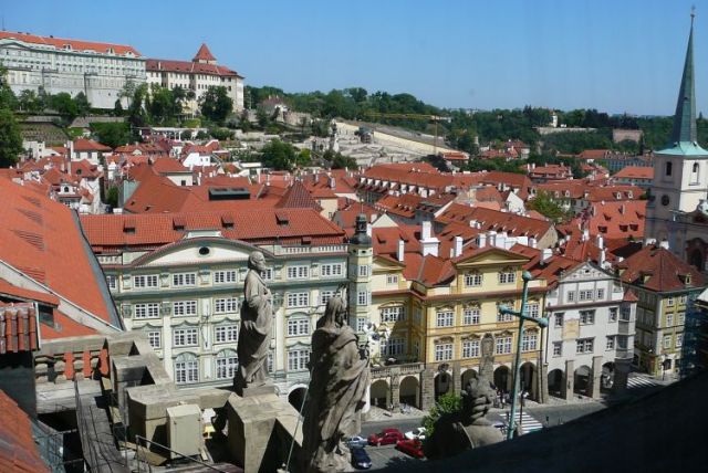 Zdjęcia: okolice Mostu Karola, Praga, Praga z wieży, CZECHY Zdjęcia: okolice Mostu Karola, Praga, Praga z wieży, CZECHY