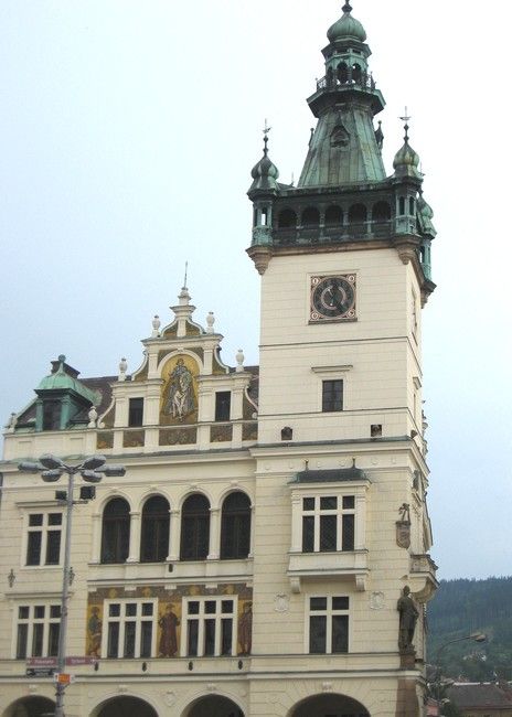 Zdjęcia: Nachod, Hradecki Kraj, Ratusz Miejski, CZECHY Zdjęcia: Nachod, Hradecki Kraj, Ratusz Miejski, CZECHY
