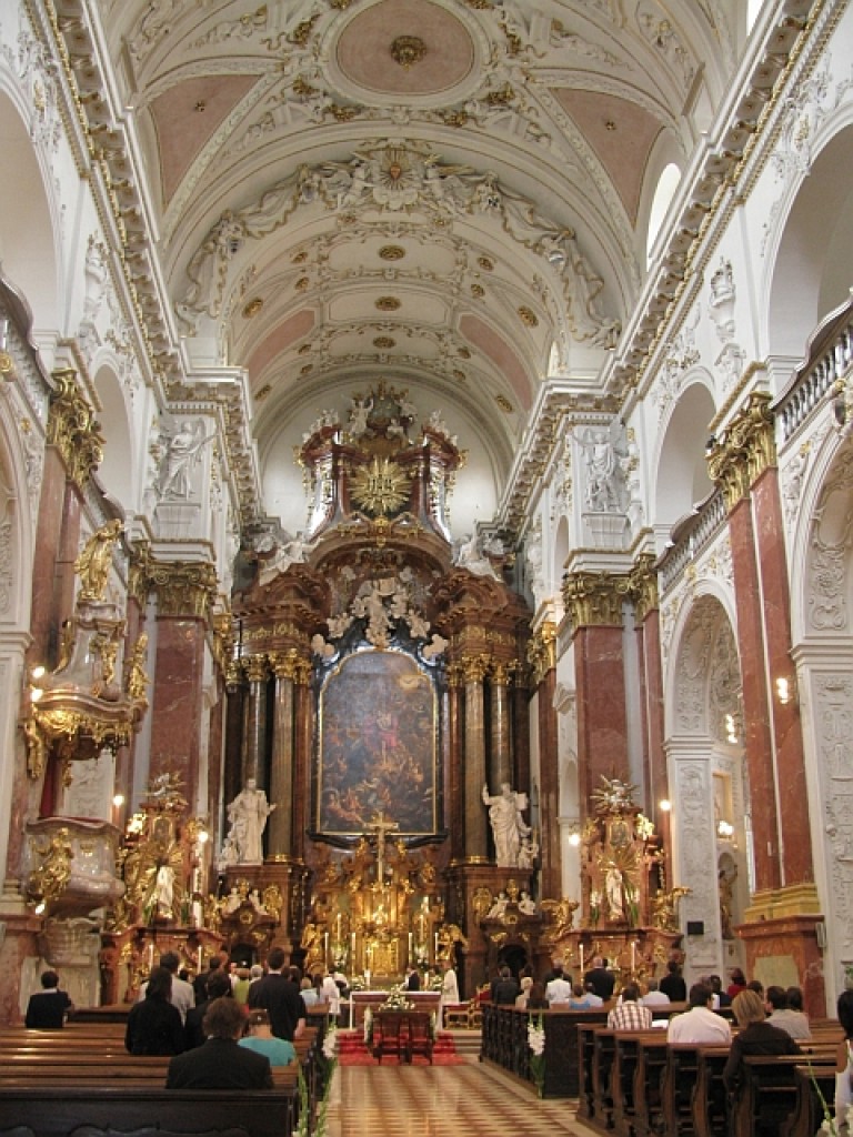 Zdjęcia: Praga, Praga, kościół Św. Ignacego, CZECHY Zdjęcia: Praga, Praga, kościół Św. Ignacego, CZECHY