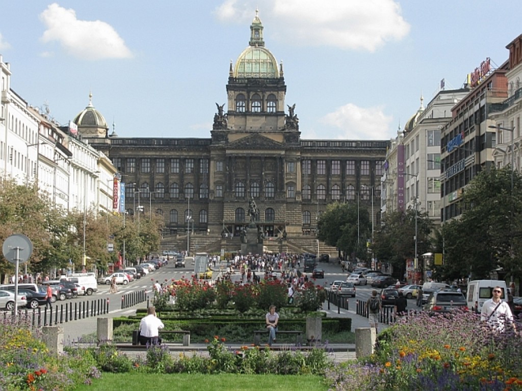 Zdjęcia: Praga, Praga, Plac Wacława, CZECHY Zdjęcia: Praga, Praga, Plac Wacława, CZECHY