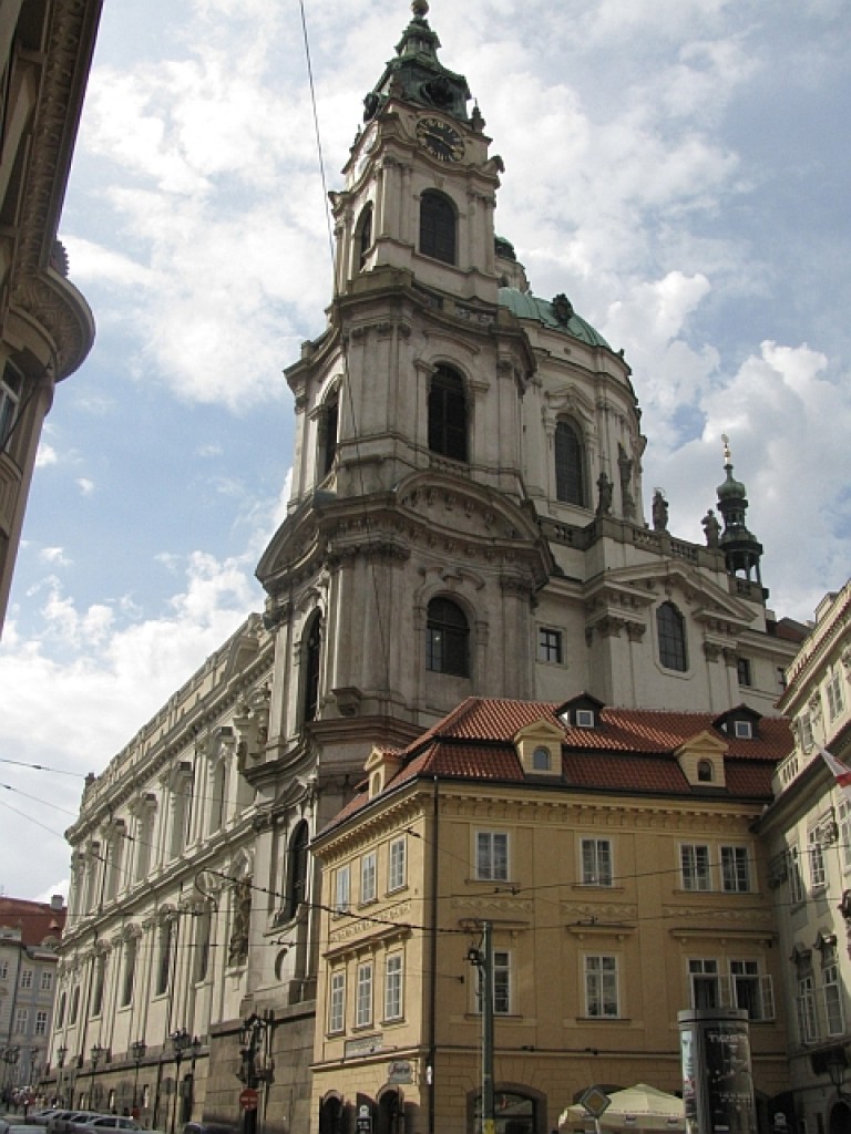 Zdjęcia: Praga, Praga, Mała Strana- kościół Św. Mikołaja, CZECHY Zdjęcia: Praga, Praga, Mała Strana- kościół Św. Mikołaja, CZECHY