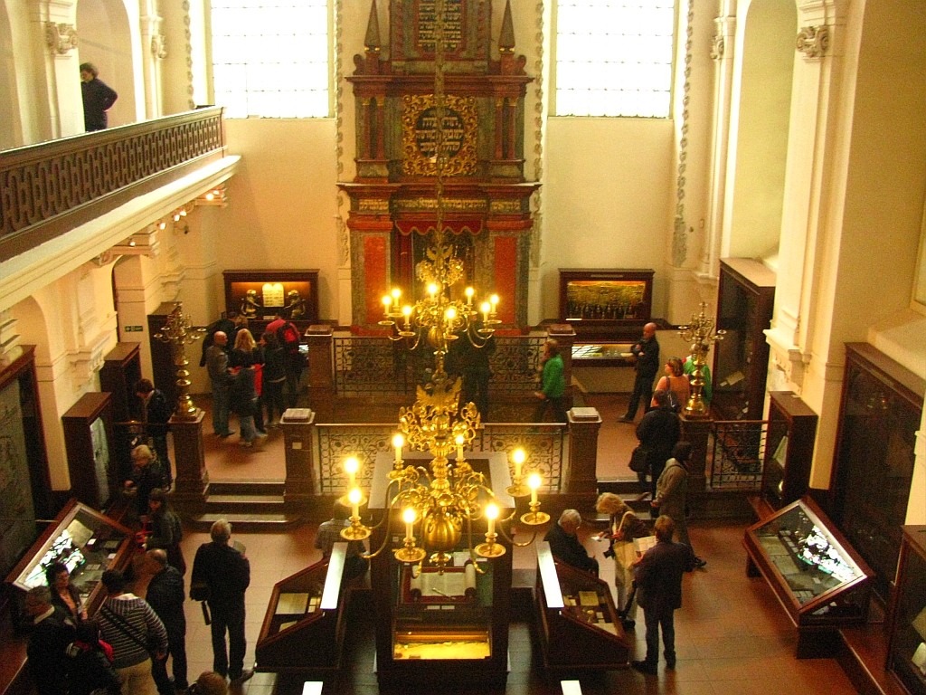 Zdjęcia: Josefov, Praga, wnętrze synagogi Maisla, CZECHY Zdjęcia: Josefov, Praga, wnętrze synagogi Maisla, CZECHY