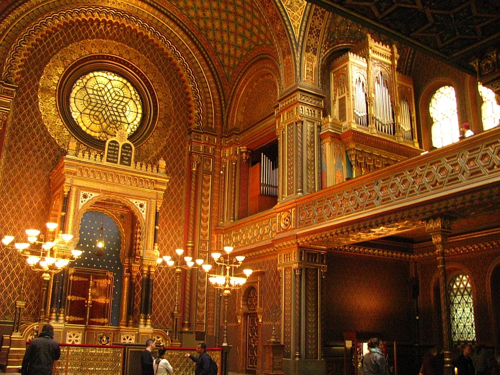 Zdjęcia: Josefov, Praga, Synagoga Hiszpańska, CZECHY Zdjęcia: Josefov, Praga, Synagoga Hiszpańska, CZECHY