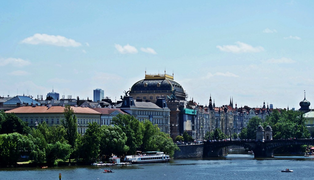 Zdjęcia: Praga, Widok z Mostu Karola, CZECHY Zdjęcia: Praga, Widok z Mostu Karola, CZECHY