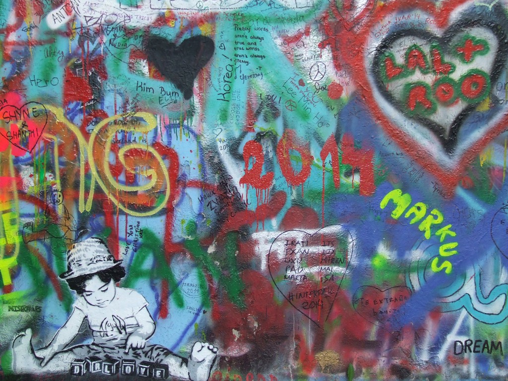 Zdjęcia: Ściana Lennona, Praga, Dr Love, CZECHY Zdjęcia: Ściana Lennona, Praga, Dr Love, CZECHY