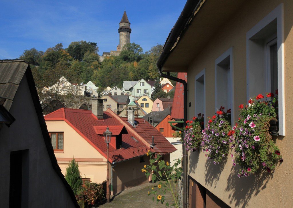 Zdjęcia: Stramberk, Morawy, Kwiecista uliczka, CZECHY Zdjęcia: Stramberk, Morawy, Kwiecista uliczka, CZECHY