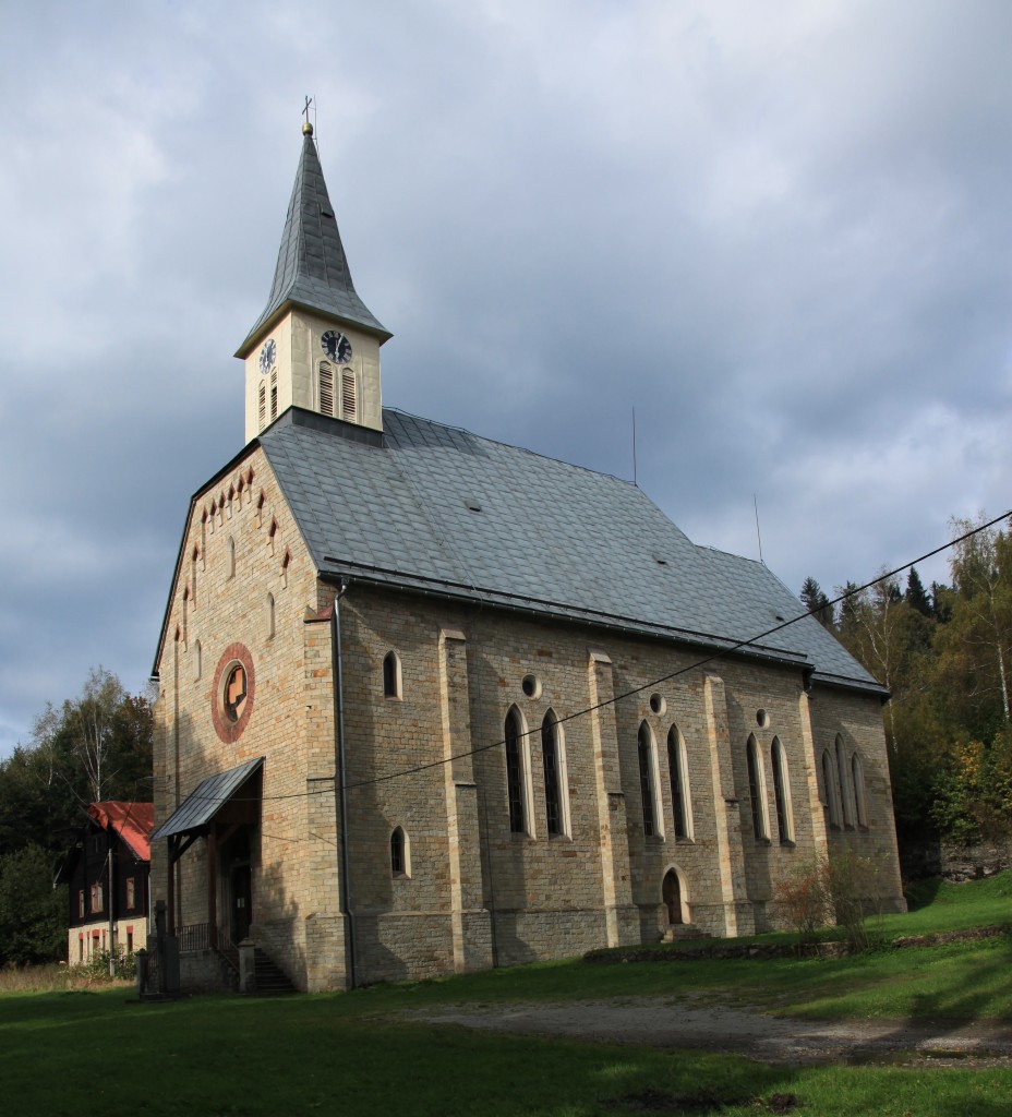Zdjęcia: Stare Hamry, Morawy, Kościół św. Henryka (Kostel sv. Jindřicha), CZECHY Zdjęcia: Stare Hamry, Morawy, Kościół św. Henryka (Kostel sv. Jindřicha), CZECHY